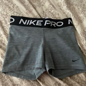 grey nike pros